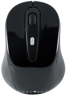 Мышь Wireless Oklick 435MW 945809 черная, 1600dpi, USB,4 кнопки/колесо