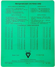 Коврик CBR CMP 024 Arithmetic учебный, арифметика