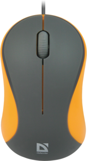 Мышь Defender Accura MS-970 Grey-Orange USB 52971 1000dpi, 3 кнопки