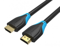 Кабель интерфейсный HDMI-HDMI Vention VAA-B01-L200 High speed v1.4 with Ethernet 19M/19M - 2м