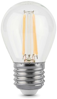 Лампа светодиодная Gauss 105802205 LED Filament Шар E27 5W 450lm 4100K
