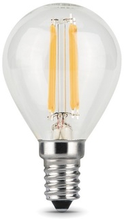 Лампа светодиодная Gauss 105801107 LED Filament Шар E14 7W 550lm 2700K