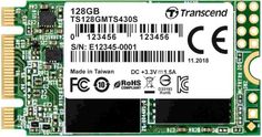 Накопитель SSD M.2 2242 Transcend TS128GMTS430S MTS430 128GB SATA 6Gb/s TLC 3D NAND 560/380MB/s 35K/80K IOPS MTBF 1M