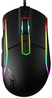 Мышь ADATA XPG PRIMER 6 кнопок, OMRON, PMW3360, 12000 dpi, RGB подсветка, USB