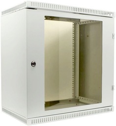 Шкаф настенный 19", 15U NT WALLBOX LIGHT 15-66 G 176982 серый, 600*650, дверь стекло-металл