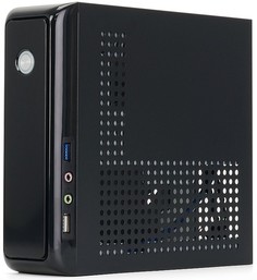 Корпус mini-ITX Crown CMC-170-103 CM000003119 черный, 90W, USB 2.0, USB 3.0, audio