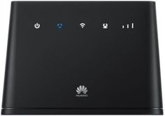 Интернет-центр Huawei B311-221 51060EFN 10/100/1000BASE-TX/4G cat.4 черный