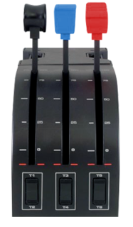 Геймпад Logitech G Flight Throttle Quadrant 945-000015 (блок рычагов для авиасимуляторов)