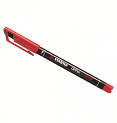 Ручка шариковая DKC UP1M для лент и этикеток, средняя линия, 1мм, цвет черный "Mark"