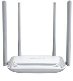 Роутер Mercusys MW325R Wi-Fi 300Mbps, 802.11b/g/n, 1xWAN, 3xLAN, 4 антенны