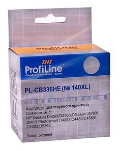 Картридж ProfiLine PL-CB338HE-Color №141XL для принтеров HP DJ D4263/D4363/Officejet J5783/J6413/Photosmart C4283/C4483/C4583/C5283C/D5363 Color водны