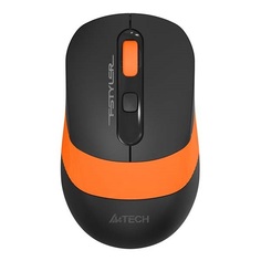 Мышь A4Tech FM10 ORANGE черно-оранжевая, 1000dpi, USB