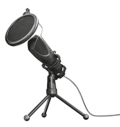 Микрофон Trust GXT 232 Mantis USB, streaming, PC/PS4/PS5, black