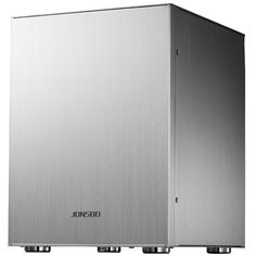 Корпус mATX JONSBO C2 Silver серебристый, без БП, USB 3.0, USB 2.0, audio