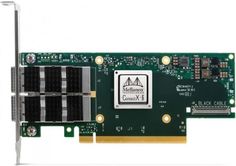 Сетевая карта MELLANOX TECHNOLOGIES MCX653106A-ECAT-SP ConnectX-6 VPI, 100Gb/s (HDR100, EDR IB and 100GbE), dual-port QSFP56, PCIe3.0/4.0 x16, tall br