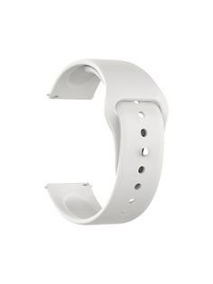 Ремешок на руку Lyambda ALTAIR DSJ-01-10T-22-WH силиконовый для часов 22 mm white