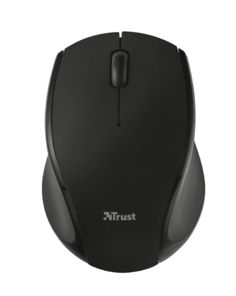 Мышь Wireless Trust Oni USB, 1200dpi, black, подходит под обе руки