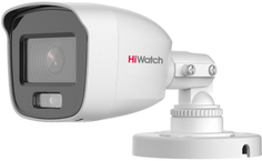 Видеокамера HiWatch DS-T200L 2Мп уличная цилиндрическая HD-TVI с LED-подсветкой до 20м и технологией ColorVu 1/3" CMOS матрица, объектив 6мм