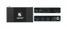 Коммутатор Kramer VS-211X 2х1 HDMI с автоматическим переключением, коммутация по наличию сигнала, поддержка 4K60 4:4:4, деэмбедирование аудио