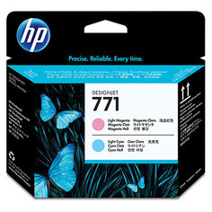 Картридж HP CE019A №771 Печатающая головка для DesignJet Z6200, светло-голубая и светло-пурпурная