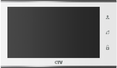 Видеодомофон CTV CTV-M4705AHD стеклянная сенсорная панель управления "Easy Buttons", AHD, TVI, CVI и CVBS 1080p/720p/960H, автоответчик, режим ожидани