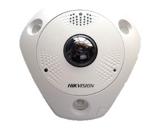 Видеокамера IP HIKVISION DS-2CD63C5G0E-IVS(2mm)(B) 12Мп, с ИК-подсветкой до 15м 1/1.7’’ Progressive Scan CMOS; fisheye объектив 2мм; угол обзора по го