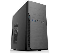 Корпус mATX Foxline FL-628-FZ450R-U32 черный, 450W, 2xUSB 3.0, 2xUSB 2.0, audio