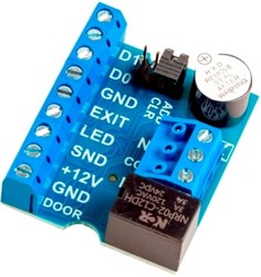 Контроллер IronLogic Z-5R (мод. Relay Wiegand) 1364 ключа, Dallas TM (iButton), Wiegand 26, 34, 37, 40, 42. от 0 до 220 c, 9-24V DC, 45мA, 3А