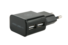 Зарядное устройство сетевое Red Line NT-2A УТ000009404 2 USB, 2.1A черный