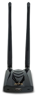 Адаптер WLAN Alfa Network AWUS036ACH 802.11a/b/g/n/ac, подключение через USB 3.0, питание 5В, антенны 2 х 5 dBi