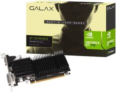 Видеокарта PCI-E KFA2 GeForce GT 710 71GPF4HI00GK 2GB GDDR3 64bit 28nm 954/1600MHz DL DVI-D/HDMI/VGA