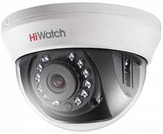Видеокамера HiWatch DS-T201(B) 2Мп с ИК-подсветкой до 20м 1/2.7" CMOS матрица, 2.8мм, 103°, механический ИК-фильтр, 0.01 Лк F1.2, OSD, DWDR, BLC, DNR