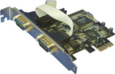 Контроллер расширения ORIENT XWT-PE2S (PCI-E -->2xCOM, OXPCIe 952) RTL