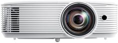 Проектор Optoma W319ST E9PD7DR02EZ1 Full 3D, DLP, WXGA, 4000 ANSI Lm, 25 000:1, Короткофокусный TR 0.521:1, 10W, 26dB, белый