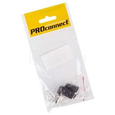 Разъем PROconnect 05-3072-4-7 высокочастотный на кабель, штекер BNC под винт с колпачком, угловой