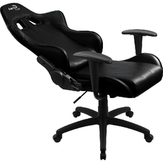 Кресло игровое AeroCool AC100 AIR black, макс нагрузка 150кг
