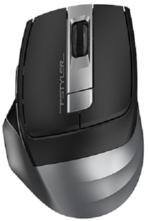 Мышь Wireless A4Tech Fstyler FG35 серый/черный оптическая (2000dpi) USB (6but)(1192130)