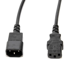 Кабель питания 5bites PC105-18A IEC-320-C13/IEC-320-C14/220V/3G*0.50mm/1.8m