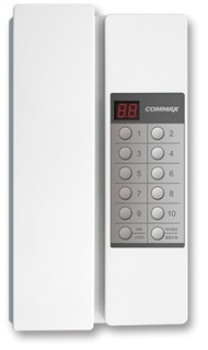 Переговорное устройство COMMAX TP-90RN совместим с TP-90AN Переговорное устройство до 90 абонентов, раздельный и общий вызов, связь "каждый с каждым",