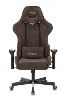 Кресло игровое Бюрократ VIKING KNIGHT LT10 коричневый, крестовина металл