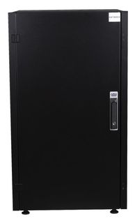 Шкаф напольный 19", 36U Datarex DR-710431 телекоммуникационный 600х1000, передняя дверь металл, задняя стенка сплошная, металл, черный