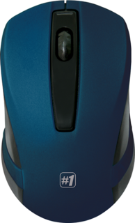 Мышь Wireless Defender MM-605 52606 синяя, 1200dpi, USB, 3 кнопки