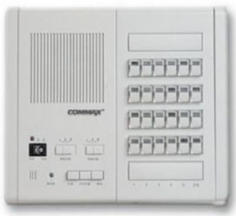 Переговорное устройство COMMAX PI-30LN Центральный пульт громкой связи с абонентскими пультами. Подключение максимум 30 абонентских станций CM-800L. С