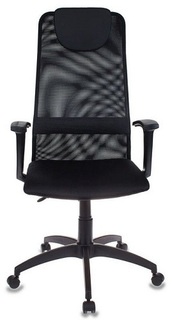 Кресло офисное Бюрократ KB-8 черное, сетка