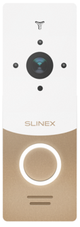 Вызывная панель Slinex ML-20HR (золото+белый) AHD Цветная матрица CMOS, разрешение 1,0 Мп (AHD) / 960 ТВЛ (CVBS), угол обзора: 120° по горизонтали, ми