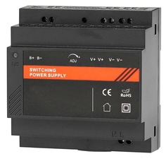 Блок Smartec ST-PS203DIN бесперебойного питания, 24 VDC/3 A; 220 VAC, крепление на DIN-рейку