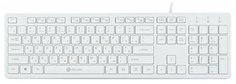 Клавиатура Oklick 500M белый USB slim Multimedia(1061586)