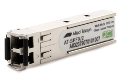 Трансивер Allied Telesis AT-SPFX/2-90 SFP Pluggable Optical Module, 100FX, 2km, Multi mode, Dual fiber [Tx=1310,Rx=1310], LC conn. (0 to 70 Celsius) F