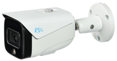 Видеокамера IP RVi RVi-1NCTL2368 (2.8) 1/2.8” КМОП, фиксированный, 2,8 мм, LED-подсветка: 30 м, 2Мп, 25к/с, H.264, H.265, H.264+, H.265+, MJPEG