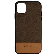 Чехол Lyambda CALYPSO LA03-1261-BR для iPhone 12/12 Pro brown